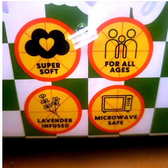 Pink Sky Pizza Warming Snug Bud Plush Calm & Soothe Agitated Kids Gift - Picture 3 of 6